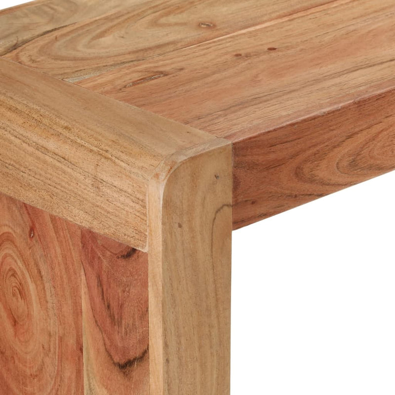 Console Table 110x30x76 cm Solid Wood Acacia