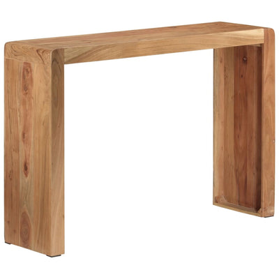 Console Table 110x30x76 cm Solid Wood Acacia