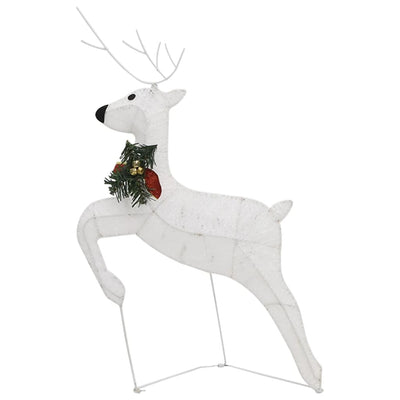 Christmas Reindeers 6 pcs White 120 LEDs