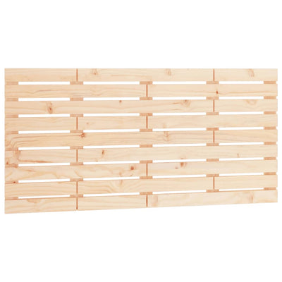 Wall Headboard 156 cm Solid Wood Pine