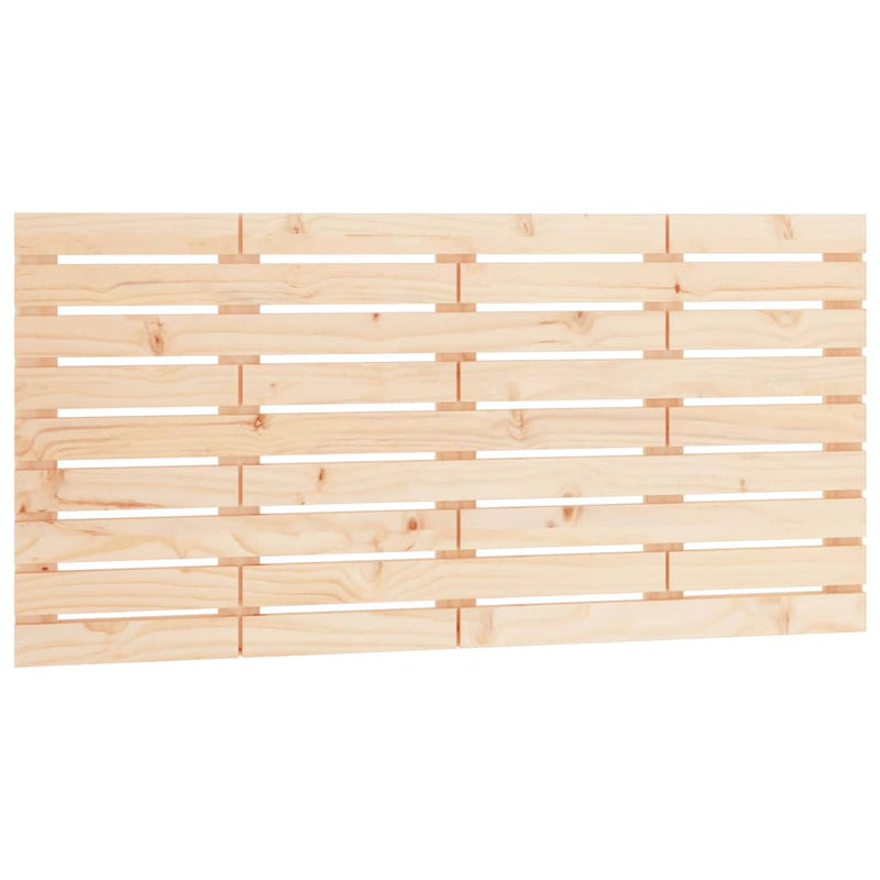 Wall Headboard 156 cm Solid Wood Pine