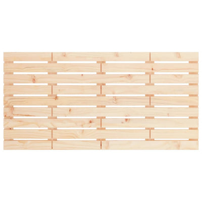 Wall Headboard 156 cm Solid Wood Pine