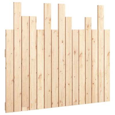 Wall Headboard 95.5 cm Solid Wood Pine