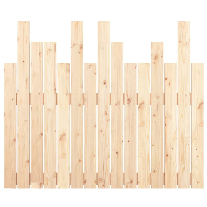 Wall Headboard 95.5 cm Solid Wood Pine