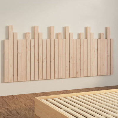 Wall Headboard 185 cm Solid Wood Pine