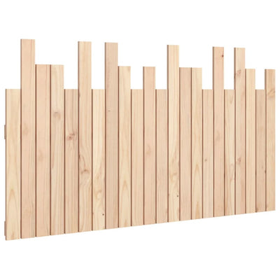 Wall Headboard 140 cm Solid Wood Pine