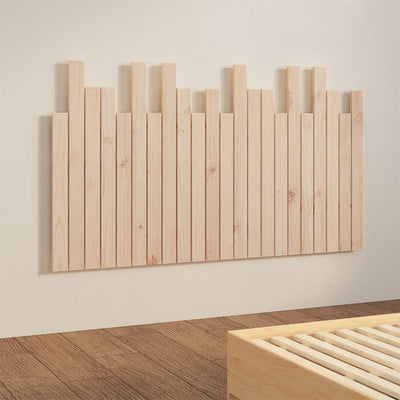 Wall Headboard 140 cm Solid Wood Pine