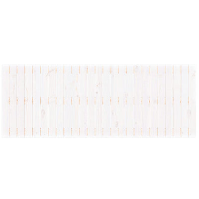 Wall Headboard White 159.5 cm Solid Wood Pine