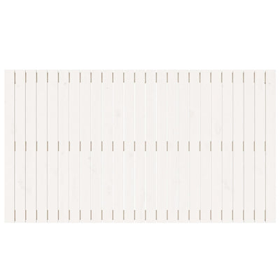 Wall Headboard White 159.5 cm Solid Wood Pine