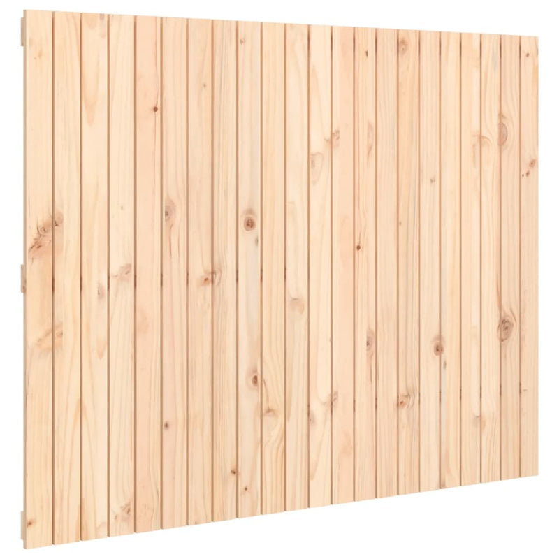 Wall Headboard 140 cm Solid Wood Pine