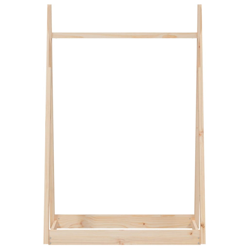 Clothes Rack 100x45x150 cm Solid Wood Pine