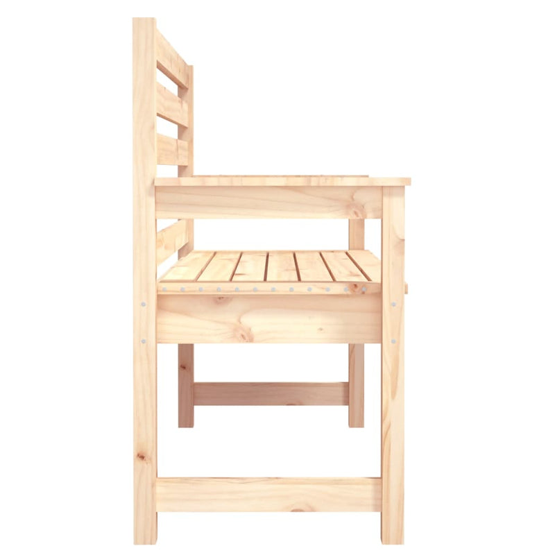 Garden Bench 109x48x91.5 cm Solid Wood Pine