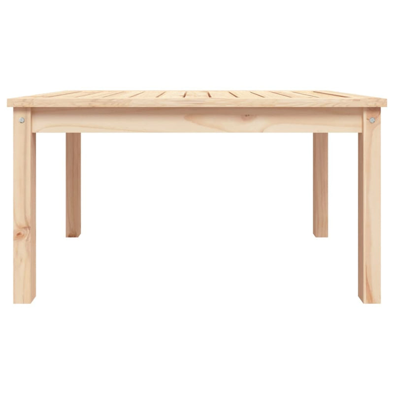 Garden Table 82.5x50.5x45 cm Solid Wood Pine