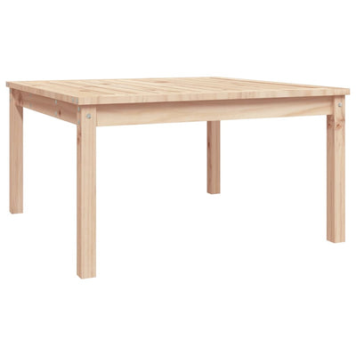 Garden Table 82.5x82.5x45 cm Solid Wood Pine