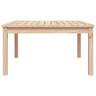 Garden Table 82.5x82.5x45 cm Solid Wood Pine