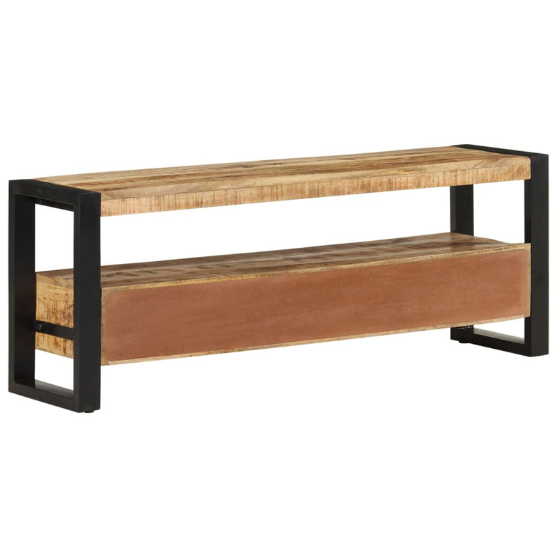 TV Cabinet 120x30x45 cm Solid Wood Mango