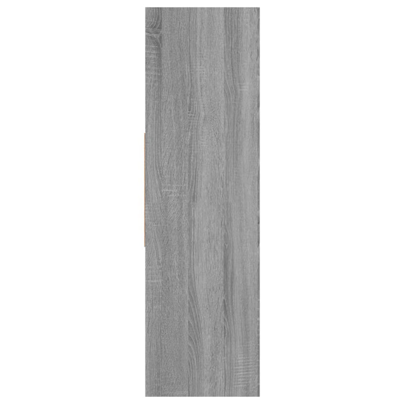 Book Cabinet Grey Sonoma 97.5x29.5x100 cm Engineered Wood