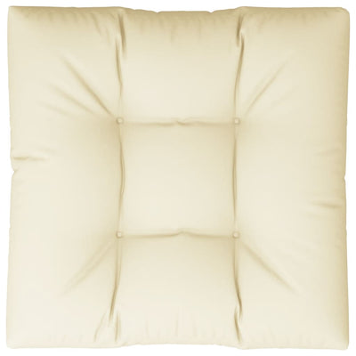 Pallet Cushion Cream 80x80x12 cm Fabric