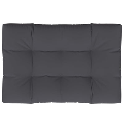 Pallet Cushion Anthracite 120x80x12 cm Fabric