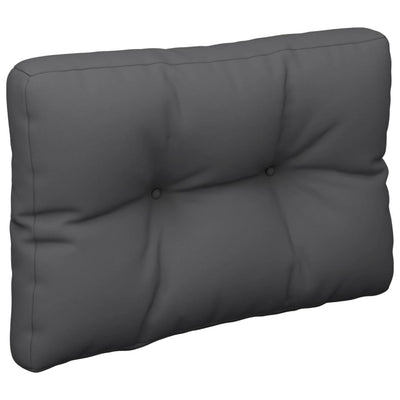 Pallet Cushion Anthracite 50x40x12 cm Fabric