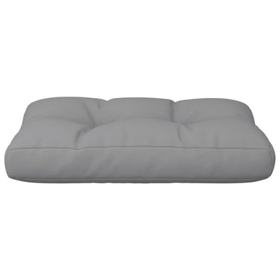 Pallet Cushion Grey 60x40x12 cm Fabric