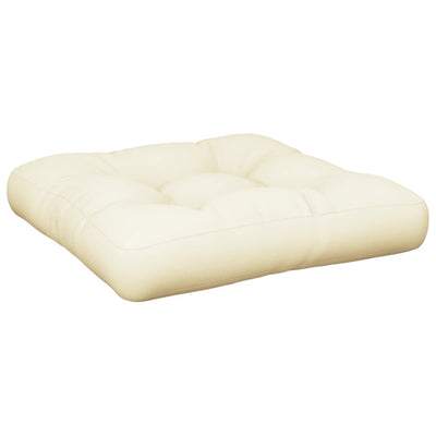 Pallet Cushions 2 pcs Cream Fabric