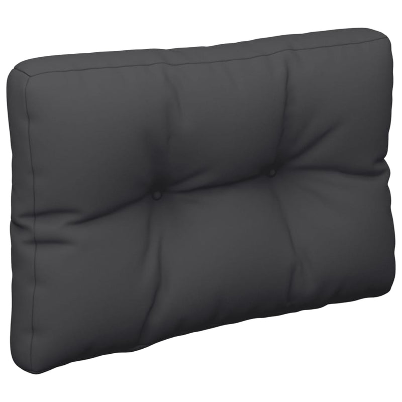 Pallet Cushions 2 pcs Black Fabric