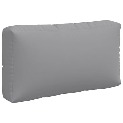 Pallet Cushions 3 pcs Grey Fabric