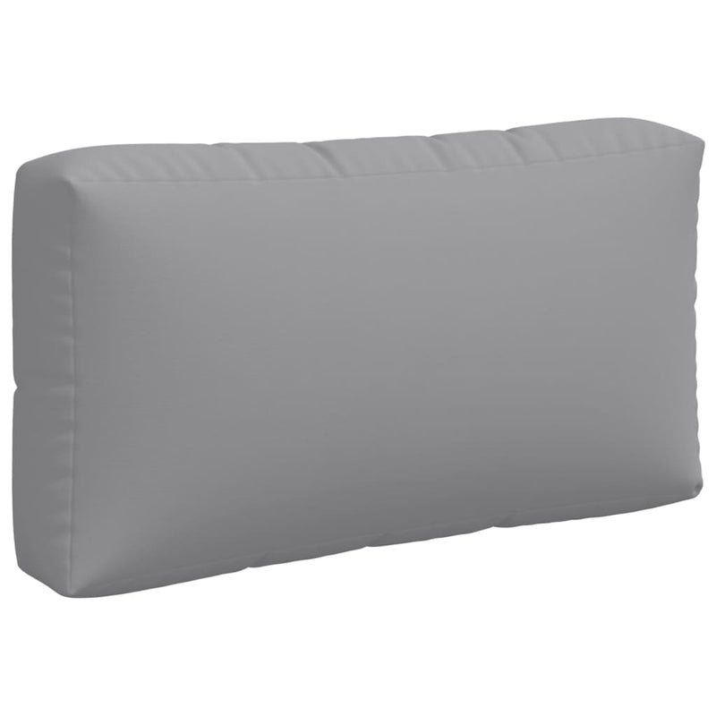 Pallet Cushions 3 pcs Grey Fabric