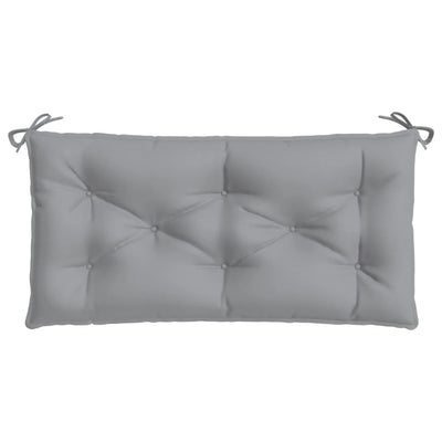 Garden Bench Cushion Grey 100x50x7 cm Oxford Fabric