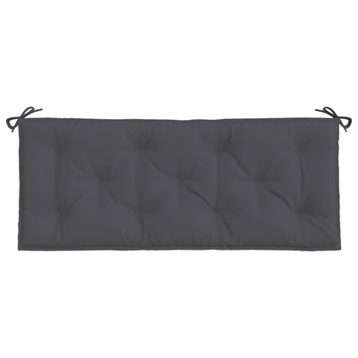 Garden Bench Cushion Anthracite 120x50x7 cm Oxford Fabric