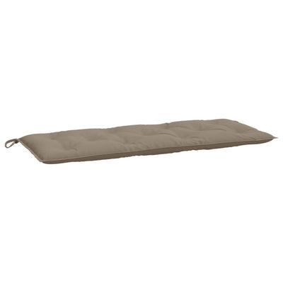 Garden Bench Cushion Taupe 120x50x7 cm Oxford Fabric