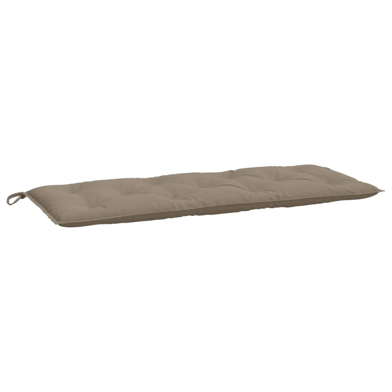 Garden Bench Cushion Taupe 120x50x7 cm Oxford Fabric