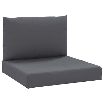 Pallet Cushions 2 pcs Anthracite Oxford Fabric