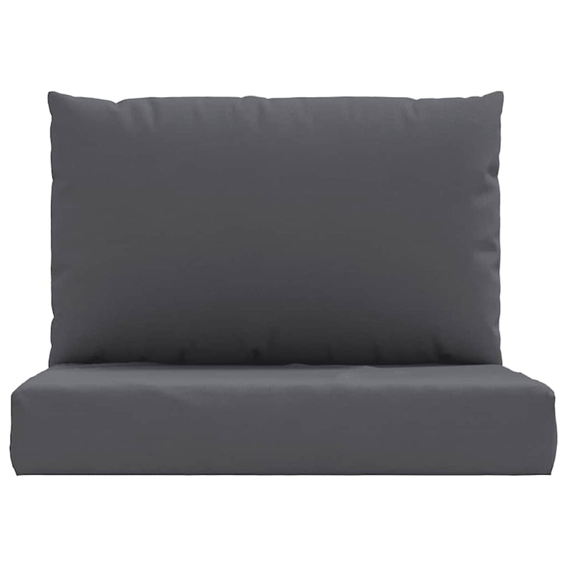 Pallet Cushions 2 pcs Anthracite Oxford Fabric