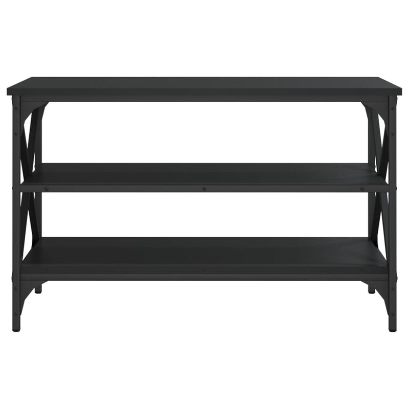 TV Cabinet Black 80x40x50 cm Engineered Wood