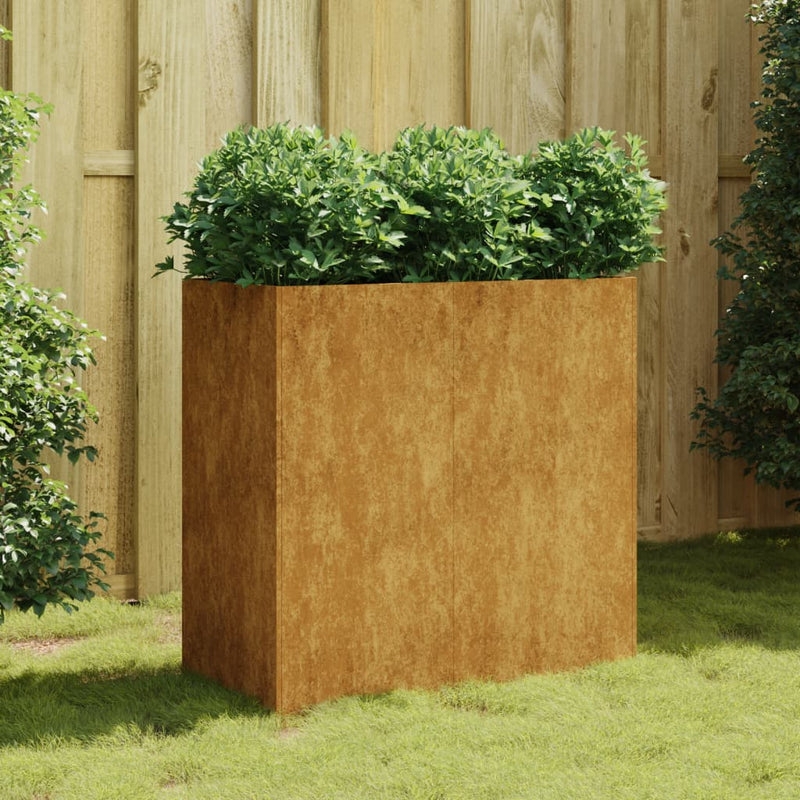 Planter 80x40x80 cm Corten Steel