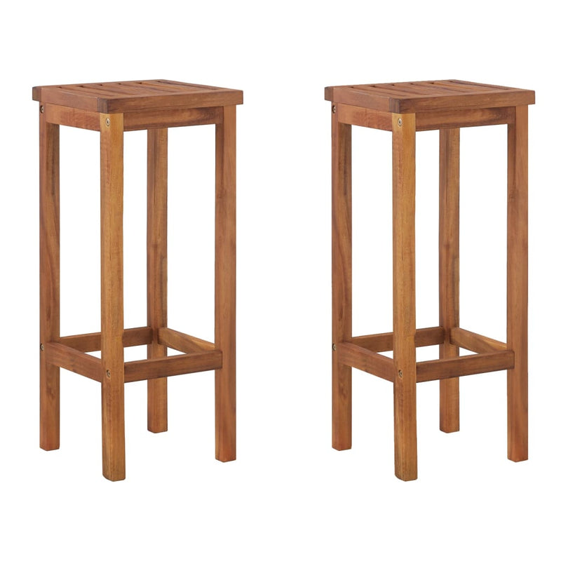 3 Piece Garden Bar Set Solid Wood Acacia