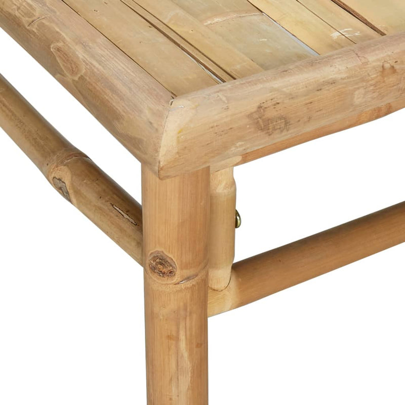 Garden Table 65x55x30 cm Bamboo