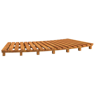 Spa Steps 2 pcs Solid Wood Acacia