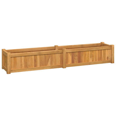 Raised Bed 150x30x25 cm Solid Wood Teak