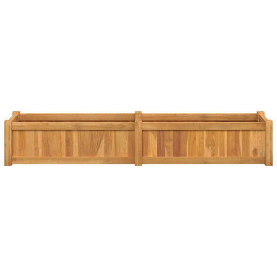 Raised Bed 150x30x25 cm Solid Wood Teak