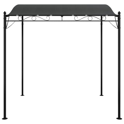 Canopy Anthracite 2x2.3 m 180 g/m² Fabric and Steel