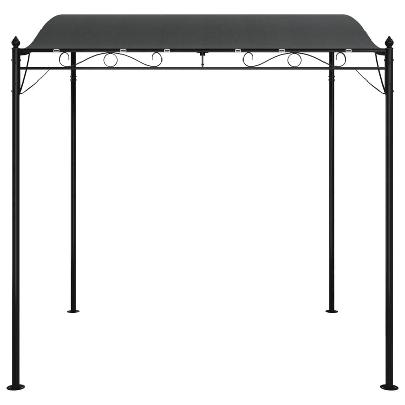 Canopy Anthracite 2x2.3 m 180 g/m² Fabric and Steel