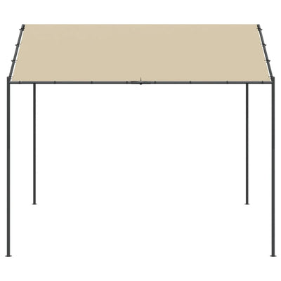 Canopy Tent Beige 4x4 m Steel  and Fabric