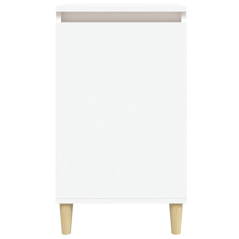 Bedside Cabinets 2 pcs White 40x35x70 cm Engineered Wood