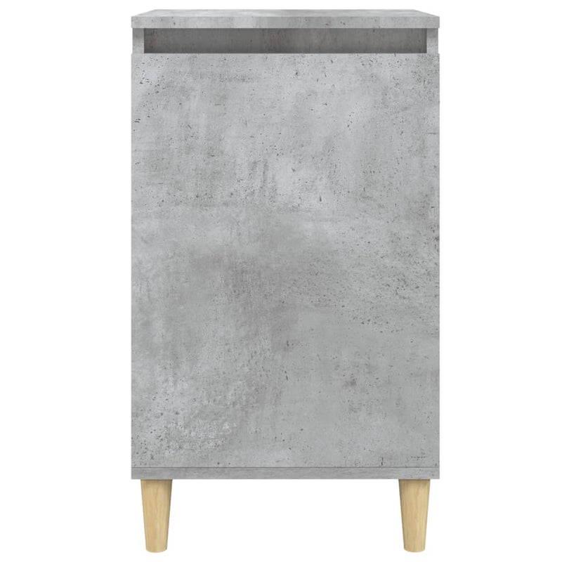 Bedside Cabinets 2 pcs Concrete Grey 40x35x70 cm Engineered Wood