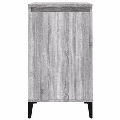 Bedside Cabinet Grey Sonoma 40x35x70 cm Engineered Wood