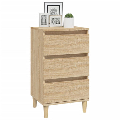 Bedside Cabinet Sonoma Oak 40x35x70 cm Engineered Wood