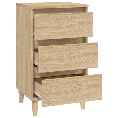 Bedside Cabinet Sonoma Oak 40x35x70 cm Engineered Wood